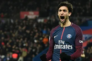 Javier Pastore trong màu áo PSG. Ảnh: Getty Images.