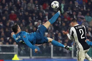 Pha ghi bàn ngoạn mục của Ronaldo đã được vinh danh.