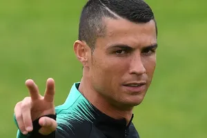 Cristiano Ronaldo tỏ ra rất tập trung khi đến nước Nga.
