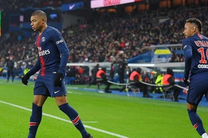 Neymar và Kylian Mbappe