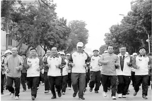 全民參加奧林匹克長跑日（資料圖片）。