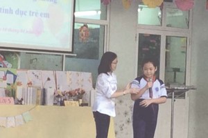 李景漢小學師生交流防止性侵犯課題。