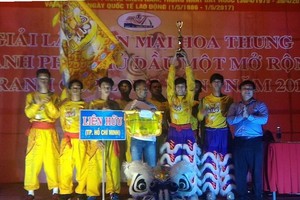 第二屆「龍昆」盃醒獅上梅花樁公開賽結束