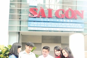 西貢解放日報職員。（圖片來源：蔡朋）