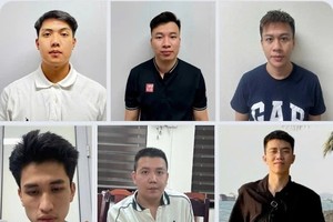 诈骗和侵占财产团伙嫌犯。