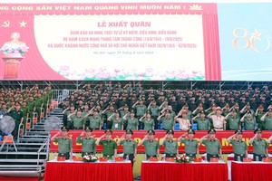 越南公安力量全力确保庆典、阅兵、游行绝对安全