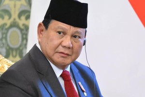 印尼总统普拉博沃•苏比安托。