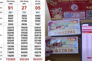 这些彩票最后两位数字是05，中了当天下午8月31日开奖的南部彩票大勒台八等奖。