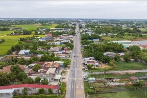 连接胡志明市与西宁省沐牌国际边境口岸的22B号国道。