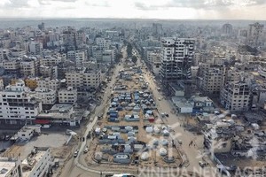 停火后的加沙。