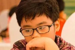 Kỳ thủ Phạm Trần Gia Phúc. Nguồn: tư liệu