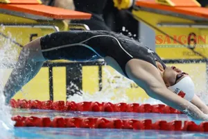 Ánh Viên tiếp tục là tâm điểm tại giải VĐQG 2017. Ảnh: HOÀNG HÙNG