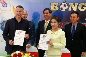 Ryan Giggs chính thức là tân Giám đốc của Trung tâm đào tạo bóng đá trẻ PVF. Ảnh: NGỌC HẢI