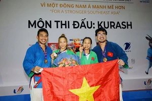 Nhiều khả năng võ sĩ kurash tiếp tục giành HCV tại ngày thi đấu 11-5. Ảnh: DŨNG PHƯƠNG