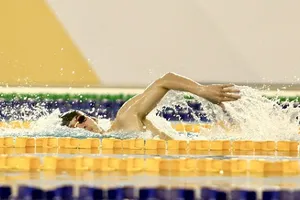 Tuyển thủ Nguyễn Huy Hoàng là niềm hy vọng HCV của bơi Việt Nam tại SEA Games 31. Ảnh: H.T