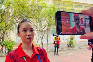 Dương Thúy Vi đã giành tấm HCV đầu tiên cho mình trong ngày 13-5