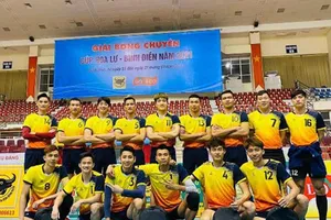 Đội bóng chuyền nam Hà Tĩnh sẽ gia cố đội hình với ngoại binh chất lượng. Ảnh: T.D