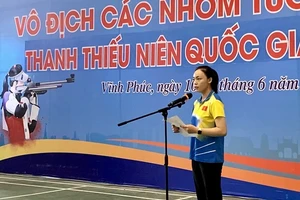 VĐV trẻ có nhiều cơ hội thể hiện chuyên môn tại giải đấu ở Vĩnh Phúc năm nay. Ảnh: V.Đ