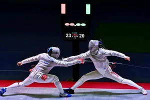 Đấu kiếm Việt Nam chưa có thứ hạng cao tại giải vô địch thế giới. Ảnh: Q.TR