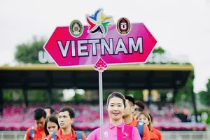 Đoàn thế thao sinh viên Việt Nam chính thức bước vào tranh tài Đại hội thể thao sinh viên Đông Nam Á lần thứ 20-2022. Ảnh: BTC