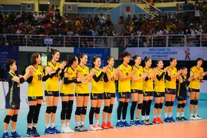 Đội bóng chuyền nữ Việt Nam có sự thay đổi nhân sự sau SEA Games 31 và đợt tập luyện lần này sẽ được yêu cầu đảm bảo thể lực và chuyên môn cho cúp châu Á 2022. Ảnh: DŨNG PHƯƠNG