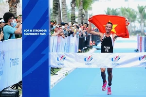 Thành công của VĐV Phạm Tiến Sản ở môn duathlon tại SEA Games 31 càng là động lực để Liên đoàn ba môn phối hợp Việt Nam sẽ sớm ra mắt. Ảnh: KHOA TRẦN