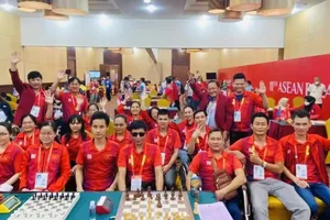 Đội cờ vua thể thao người khuyết tật Việt Nam đã có kỳ Đại hội thành công về kết quả huy chương. Ảnh: KTVN