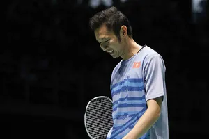 Tiến Minh vẫn thi đấu dù đã gần 40 tuổi và cầu lông nam Việt Nam hy vọng có nhiều VĐV trẻ trưởng thành thay thế đàn anh. Ảnh: CLVN