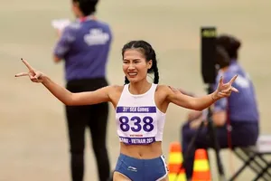 Khuất Phương Anh là thành viên tham gia đợt tập huấn nửa tháng tại Thái Lan. Ảnh: DŨNG PHƯƠNG