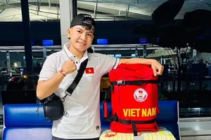 Thu Nhi rất quyết tâm ở lần thượng đài so găng tại Costa Rica lần này. Ảnh: T.NHI