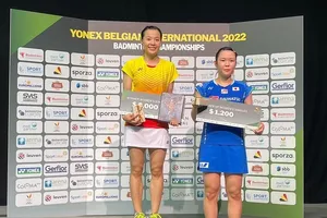 Thùy Linh tiếp tục thăng hạng tại bảng xếp hạng thế giới BWF. Ảnh: T.LINH