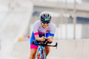 Lâm Túc Ngân đã có kết quả vượt ngưỡng bản thân tại giải vô địch thế giới lần này. Ảnh: L.T.NGÂN