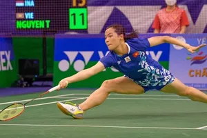 Thùy Linh đã khởi đầu tốt tại Australia. Ảnh: DP