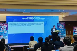 Ban tổ chức trận đấu đã thông tin về các nội dung chính sẽ diễn ra. Ảnh: MINH CHIẾN