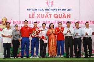 Thể thao Đồng Tháp quyết tâm giành 15 HCV tại Đại hội thể thao toàn quốc năm nay. Ảnh: P.LỘC