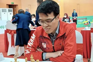 Lê Quang Liêm sẽ là kỳ thủ có thứ hạng cao nhất của FIDE góp mặt Đại hội thể thao toàn quốc năm nay. Ảnh: D.LINH