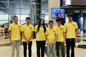 Đội bơi trẻ Việt Nam đã thi đấu ở Malaysia và giành 8 HCV. Ảnh: Vasa