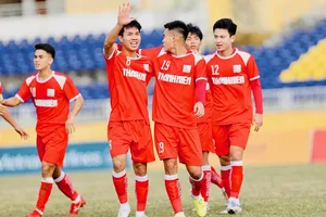 Cầu thủ U21 Viettel đã có tấm vé dự bán kết của giải