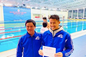 Lê Nguyễn Paul đã thi đấu Đại hội thể thao toàn quốc lần 9-2022 vừa qua. Ảnh: MINH CHIẾN