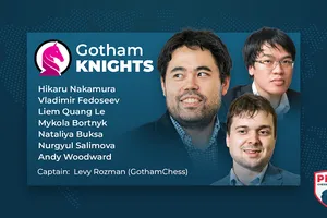 Lê Quang Liêm thi đấu giải Pro Chess League 2023. Ảnh: Chess24