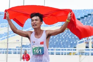 Nội dung marathon tại SEA Games 32 đang được đề nghị thay đổi lịch thi đấu sớm hơn so với dự kiến. Ảnh: DŨNG PHƯƠNG