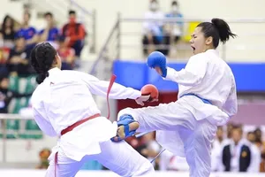 Karate Việt Nam quyết tâm thi đấu tại giải Đông Nam Á 2023 tới đây. Ảnh: D.P