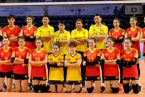 Đội bóng chuyền nữ Việt Nam từng giành HCB tại SEA Games 31. Ảnh: DŨNG PHƯƠNG