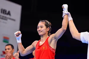 Nguyễn Thị Tâm đang được chờ đợi thi đấu tốt ở lượt trận tứ kết của hạng cân. Ảnh: IBA