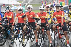 Đội xe đạp đường trường nữ Việt Nam sẽ thi đấu tại Thái Lan vào tuần tới. Ảnh: TRỌNG ĐẠT