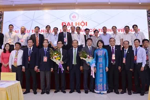 Liên đoàn cờ tướng Việt Nam ra mắt ban chấp hành ở nhiệm kỳ lần thứ nhất sau Đại hội năm 2018. Ảnh: HẢI ĐĂNG