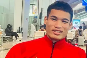 Cầu thủ Đinh Văn Phương lỡ cơ hội dự SEA Games 32 vì chấn thương. Ảnh: V.PHƯƠNG