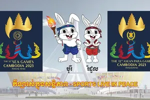 Chủ nhà Campuchia đã chi số tiền lớn để miễn phí ăn, ở, giao thông đi lại cho các đoàn dự SEA Games 32. Ảnh: CAMSOC
