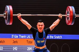 Lại Gia Thành sẽ bước vào thi đấu tại SEA Games 32 trong ngày 13-5. Ảnh: D.P