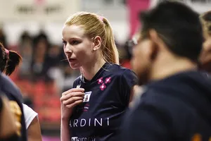 Tay đập Lana Scuka (Slovenia) đã đạt được thỏa thuận với đội nữ G.Thái Bình. ẢnhL LFV